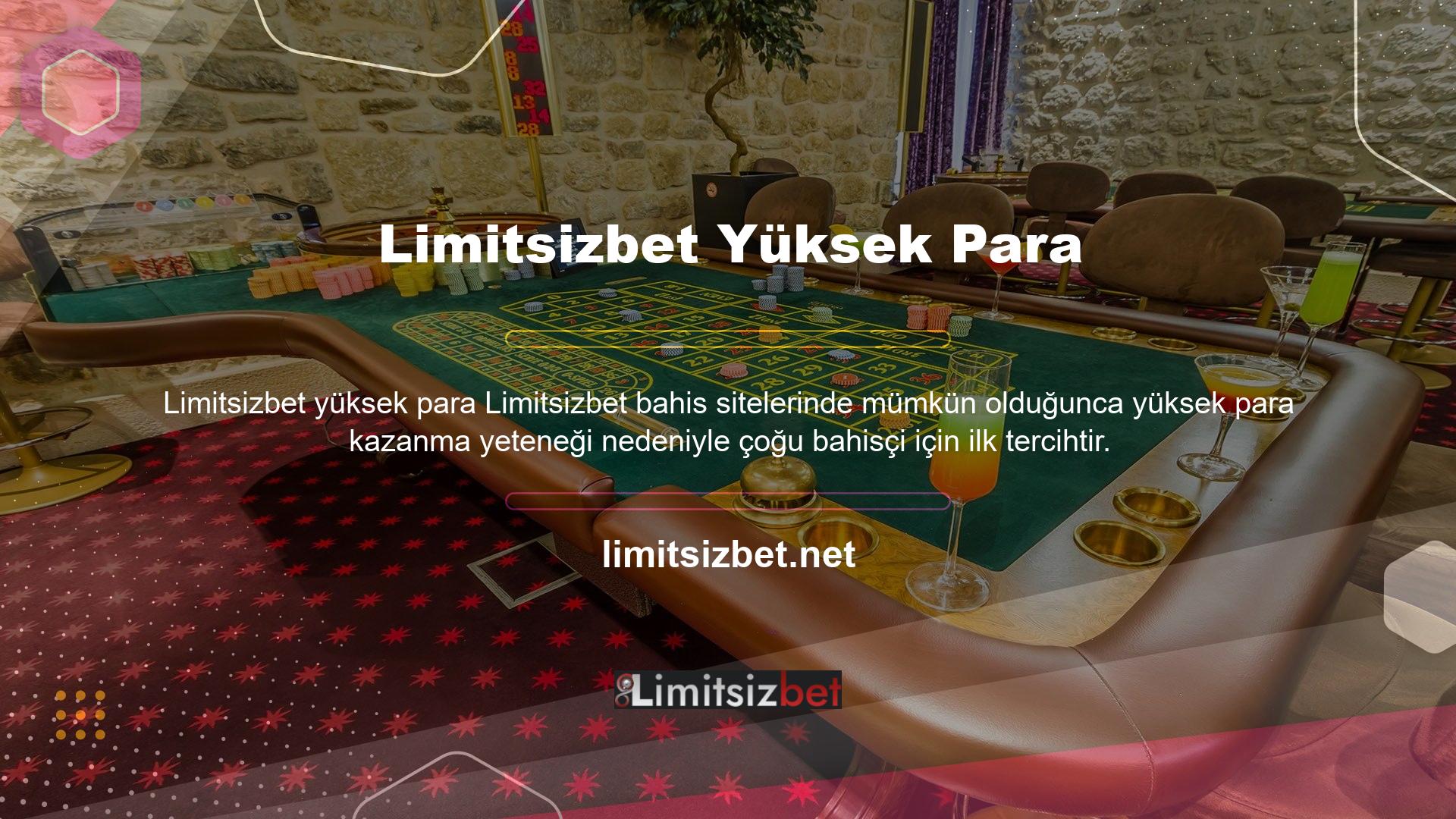 Bahisçiler mevcut Limitsizbet adresine hızlı ve güvenilir bir şekilde yatırım yapabilirler